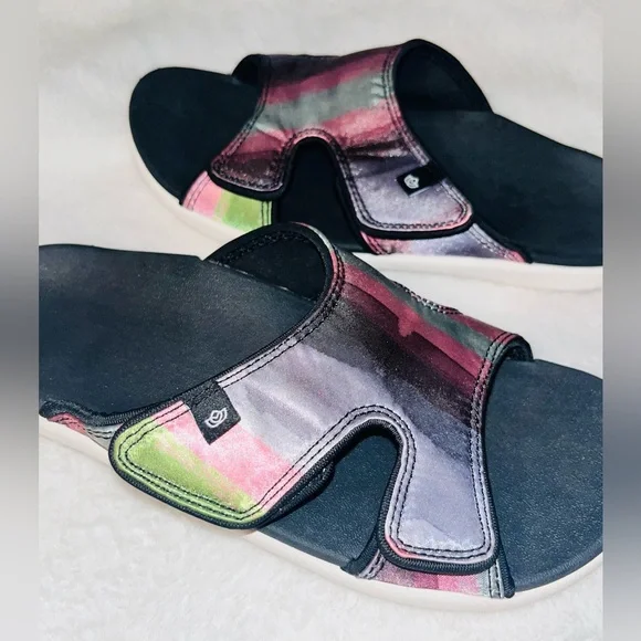SPENCO Kholo Monet Slip On Sandals sz 8 - Picture 4 of 9